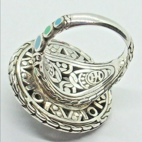 John Hardy Sterling Silver Ring! 7 - Picture 7 of 8